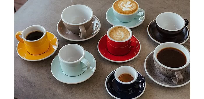 Чашка с блюдцем Tulip объем 280 мл, материал фарфор, цвет бирюзовый, Loveramics, C087-13BTE/C087-14BTE - изобр. 7