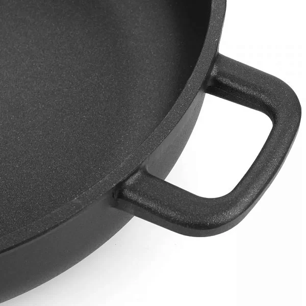 Сковорода глубокая с антипригарным покрытием 28 см, литой алюминий c частицами титана, Olympia, Италия, 21.28 - изобр. 10