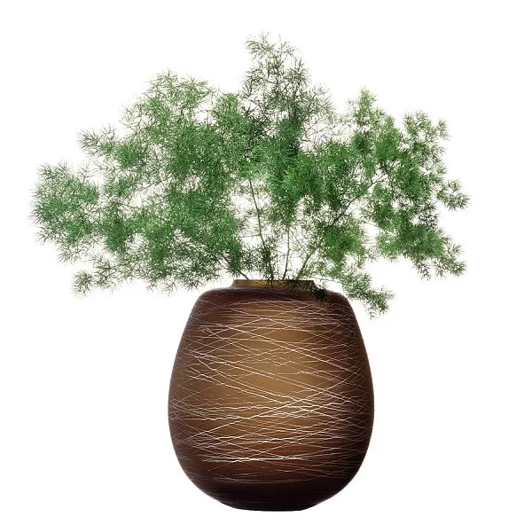 Ваза для цветов Boulder 26 см выдувное стекло, цвет коричневый, LSA International, Великобритания, G1607-26-154 - изобр. 10