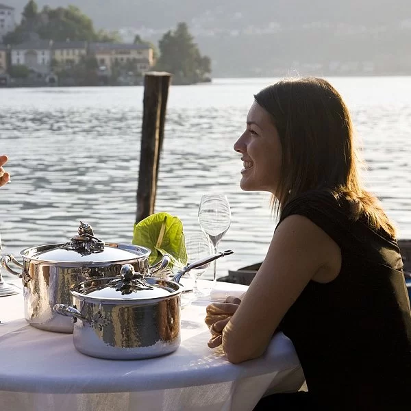 Кастрюля с декорированной крышкой Opus Prima, объем 8л, нержавеющая сталь, Ruffoni, D26 Ruffoni - изобр. 14