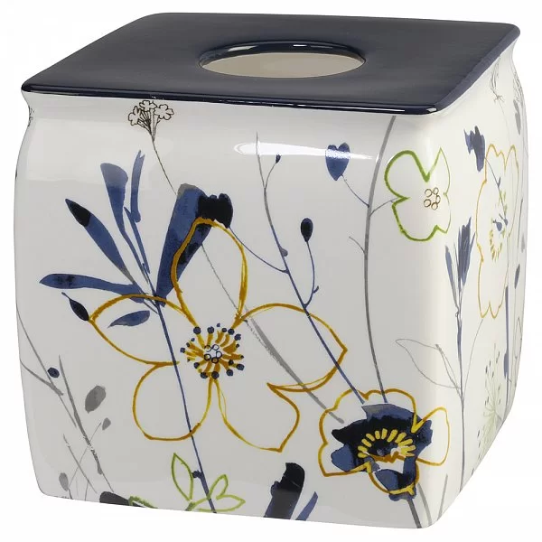 Бокс для салфеток Primavera 15х15х15 см, материал керамика, Creative Bath, США, PRI58WB - изобр. 7