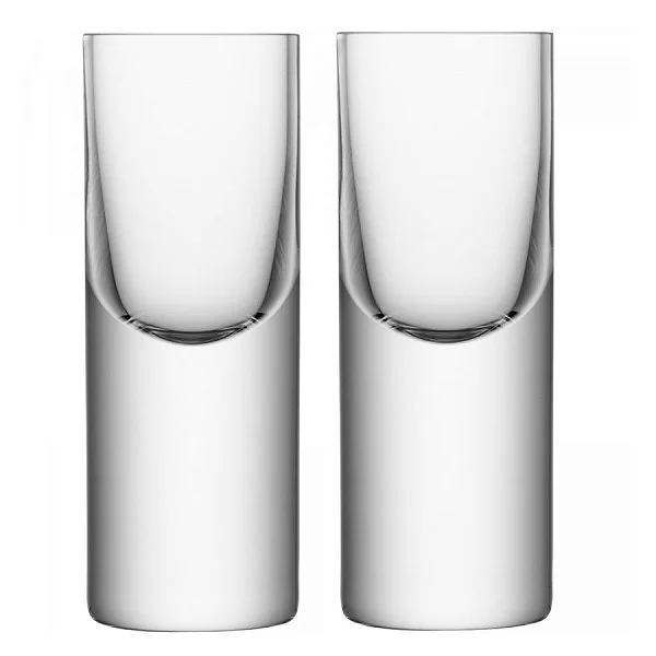 Набор из 2 стопок для водки Boris 50 мл, выдувное стекло, LSA International, Великобритания, G008-01-992 - изобр. 7