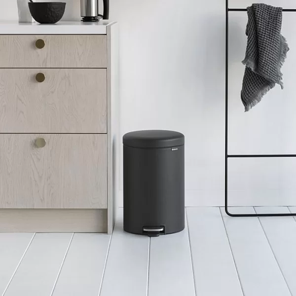 Мусорный бак с педалью NewIcon, 20л, минерально-графитовый, Brabantia, 114182 - изобр. 12