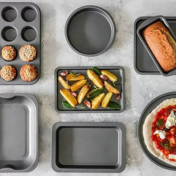 Набор из 8 форм для выпекания, углеродистая сталь, Kitchen Craft, Великобритания, KCBAKESET8PC - изобр. 8