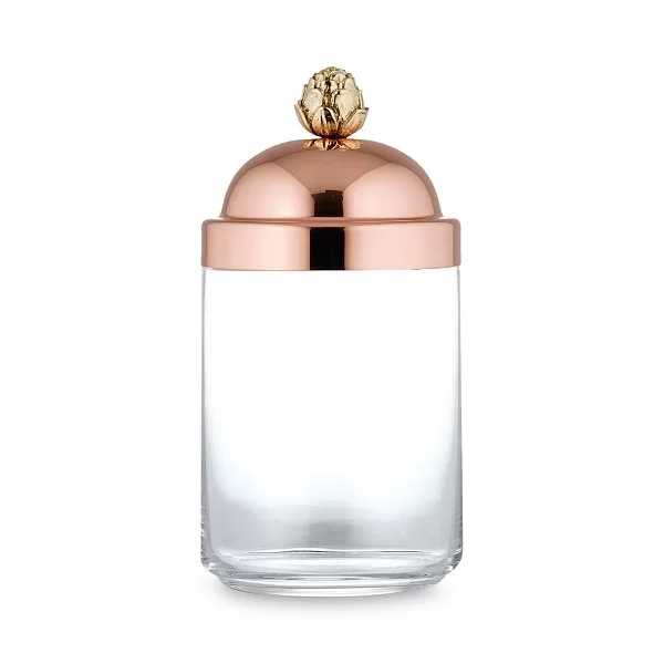 Банка для хранения сыпучих продуктов 1 л серия Barattoli, стекло + медь, Ruffoni, Италия, 8012 Ruffoni - изобр. 7