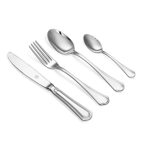 Набор столовых приборов на 6 персон Medici, 24 предмета, нержавеющая сталь, Broggi, Италия, 1100500D05 - изобр. 8