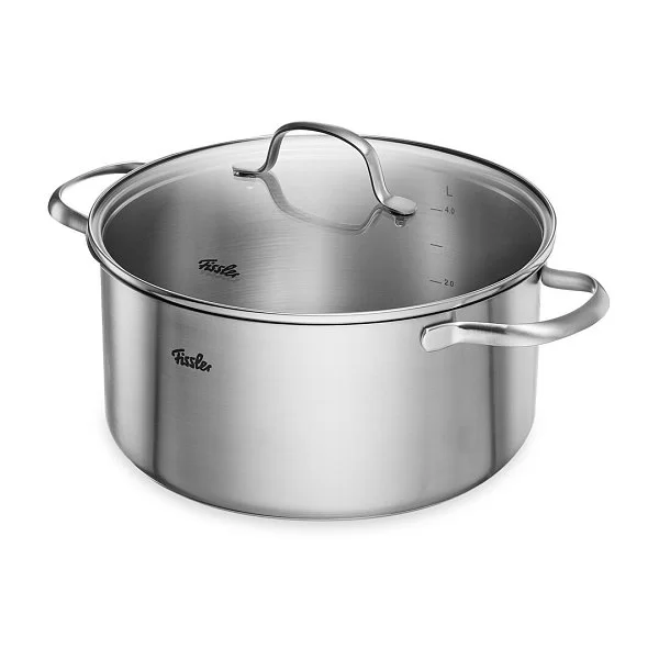 Набор посуды из 5 предметов San Francisco, нержавеющая сталь + стекло, Fissler, Германия, 74011305000 - изобр. 9