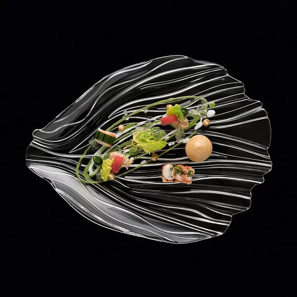 Набор подтсановочных тарелок/блюд Jin Yu 2 шт, 38х30 см, хрусталь, Nachtmann, 98067 - изобр. 14