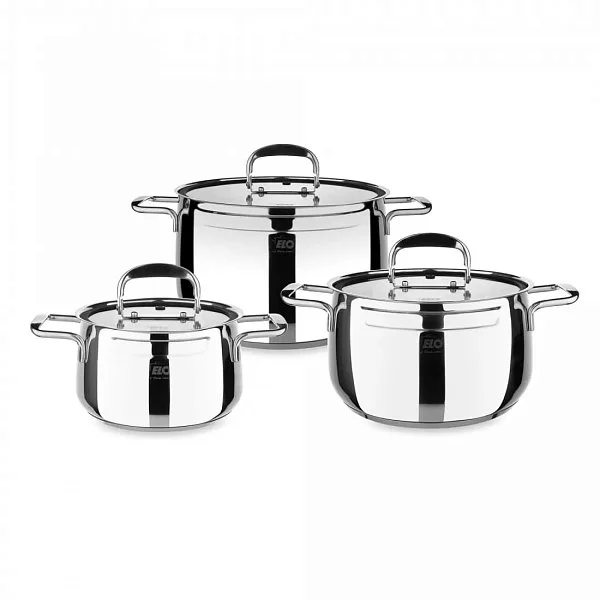 Набор посуды из нержавеющей стали Mystery, 3 предмета, ELO, Германия, 91003 - изобр. 7