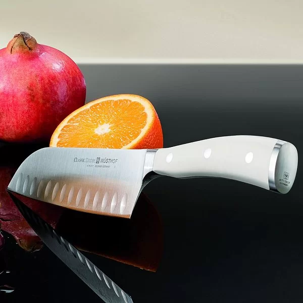 Нож японский шеф Ikon Cream White, 17см, Wusthof, 4176-0 WUS - изобр. 12