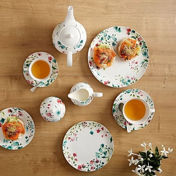 Набор: сахарница + молочник Primavera, фарфор, 2 предмета, Maxwell & Williams, Австралия, MW504-FX0244 - изобр. 8