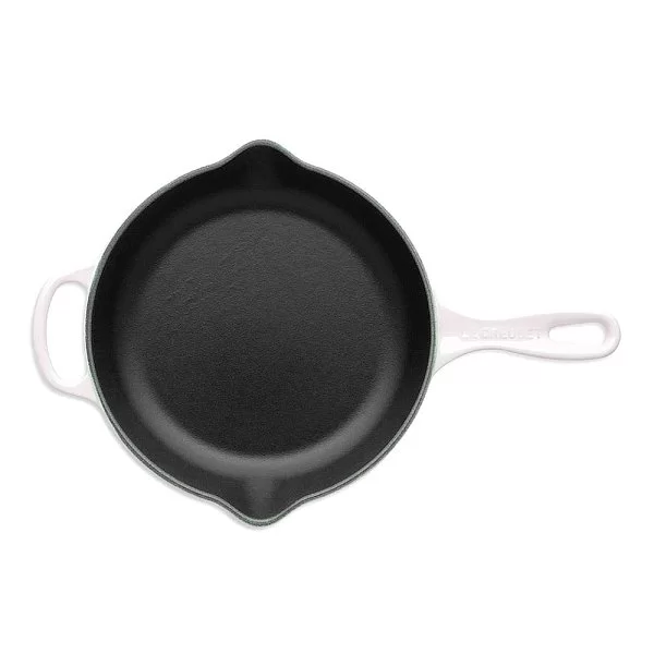Сковорода глубокая 26 см, эмалированный чугун, цвет бежевый, Le Creuset, Франция, 20187267160422 - изобр. 8