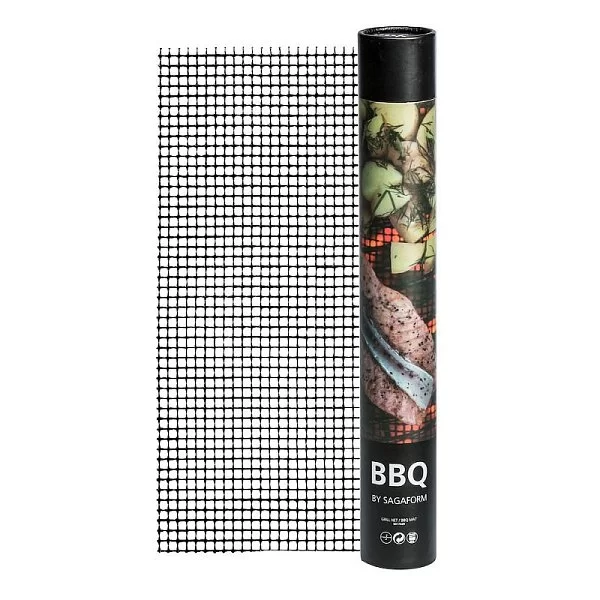 Коврик для барбекю BBQ, 42x36 см, стекло, цвет черный, SagаForm, Швеция, 5017429 - изобр. 7