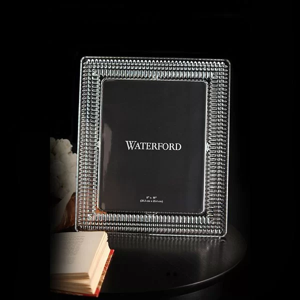 Фоторамка Lismore Diamond 20х26 см, посеребрение, ручная работа, хрусталь, Waterford, Ирландия, 160710 - изобр. 8