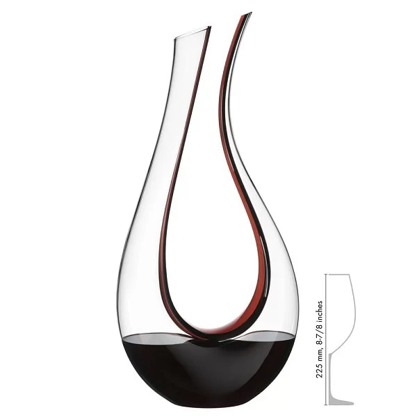 Декантер Amadeo Double Magnum, объем 3000 мл, хрусталь, ручная работа, Riedel, Австрия, 1756/80 - изобр. 8