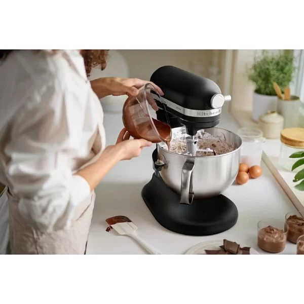 Миксер планетарный Artisan 5,6 л, цвет черный матовый, Kitchen Aid, США, 5KSM60SPXEBM - изобр. 14