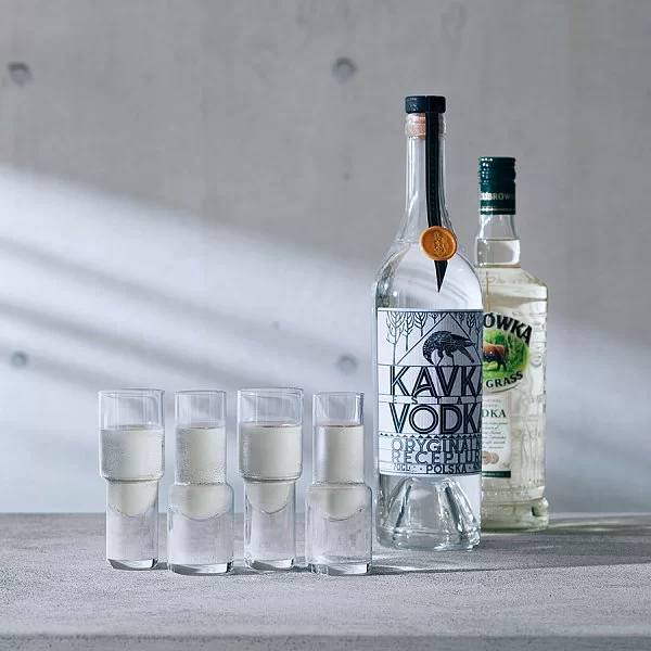 Набор из 2-х стопок Vodka объем 50 мл, выдувное стекло, LSA International, G1635-02-301 - изобр. 8