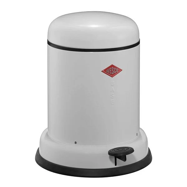 Мусорный бак с педалью Baseboy 8 л, цвет белый, нержавеющая сталь, Wesco, Германия, 134131-01 - изобр. 7