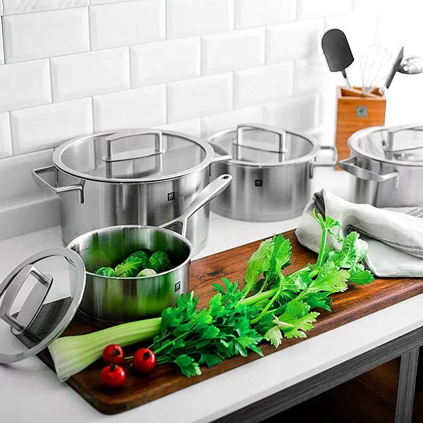 Кастрюля Vitality 8 л с крышкой 24 см, нержавеющая сталь 18/10, Zwilling J.A. Henckels, Германия, 66464-240 - изобр. 13