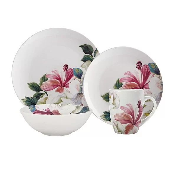 Обеденный набор &quot;Магнолия&quot;на 4 персоны, 16 предметов, фарфор, Casa Domani, Австралия, CD494-LF0016 - изобр. 7