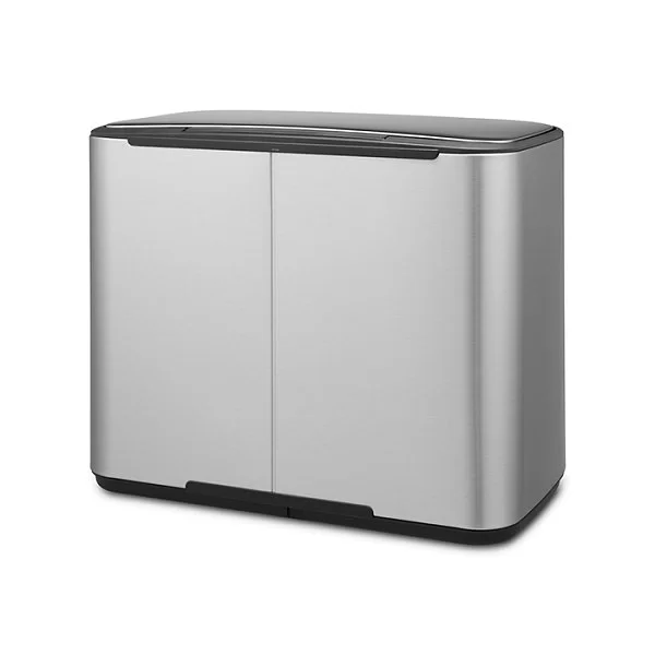 Мусорный бак 3 секции Pedal Bin Bo, 3x11л, стальной матовый, Brabantia, 121128 - изобр. 8