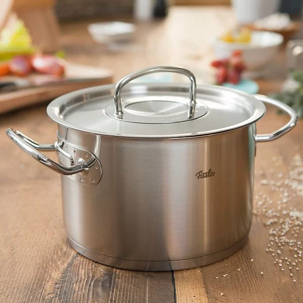Кастрюля с крышкой из нержавеющей стали Original Pro 5.2 л диаметр 20 см, Fissler, Германия, 8411320 - изобр. 9