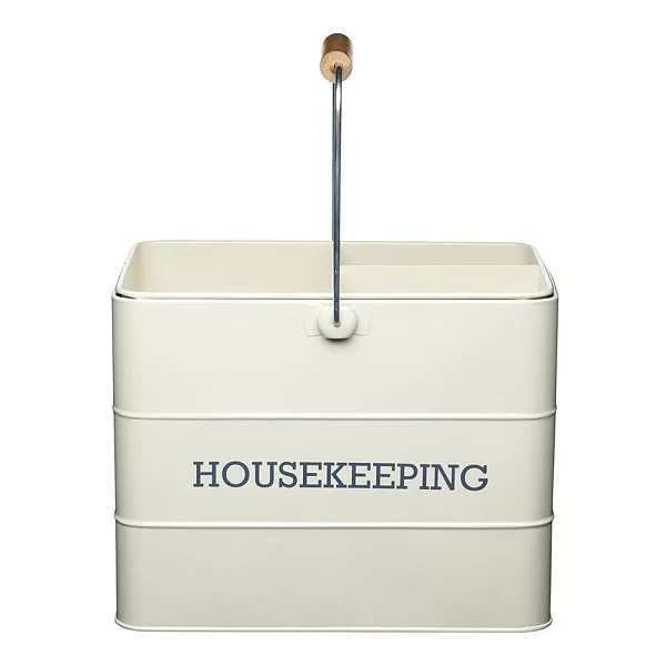 Набор для уборки Living Nostalgia 33x21x26 см, материал металл, цвет бежевый, Kitchen Craft, Великобритания, LNHKEEPCRE - изобр. 7