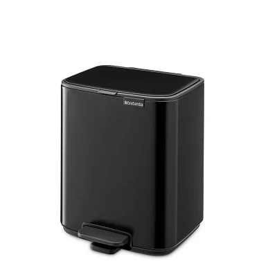 Мусорный бак 2 секции Pedal Bin Bo, желтая маргаритка, 11+23л, Brabantia, 121180 - изобр. 56
