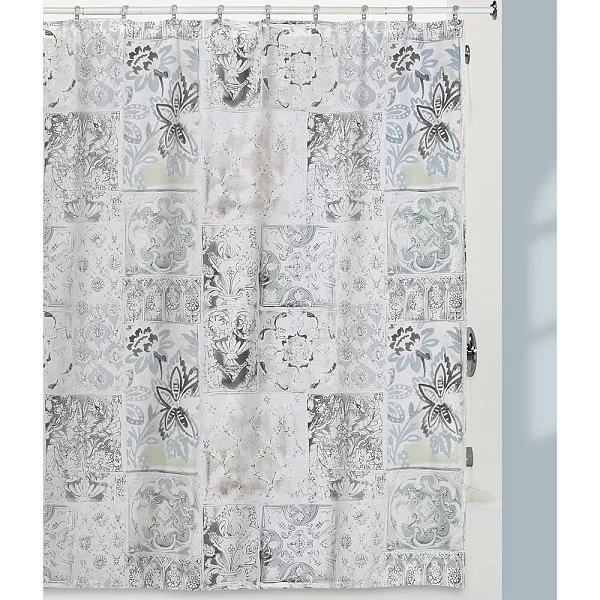 Шторка для ванной Veneto 183х183 см, материал хлопок, Creative Bath, США, S1245NAT - изобр. 7