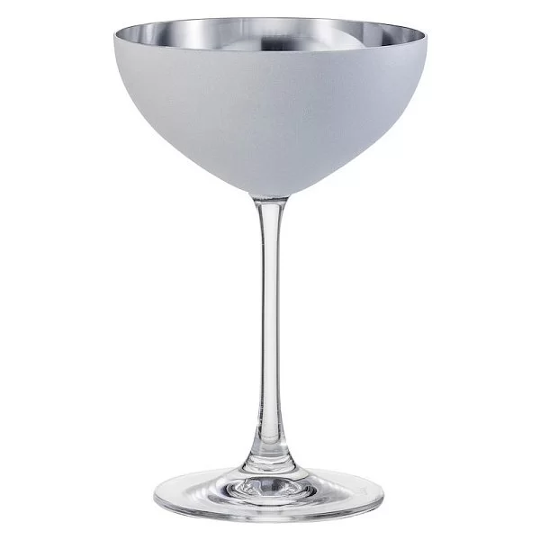 Креманка на ножке Cosmo Silber 250 мл, хрусталь, цвет белый + серебро, Eisch, Германия, 75255180 - изобр. 7