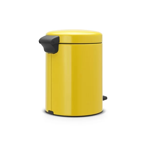 Мусорный бак с педалью NewIcon, 5л, желтая маргаритка, Brabantia, 112522 - изобр. 9