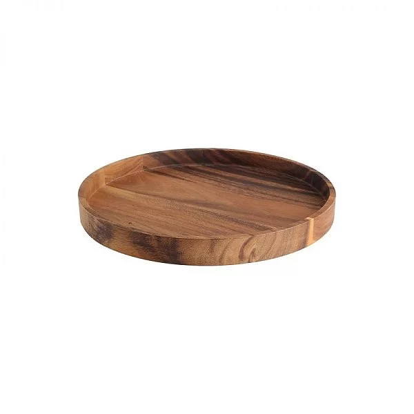 Поднос сервировочный Baroque Rustic Acacia, диаметр 30 см, акация, T&G, Великобритания, 9745 - изобр. 7