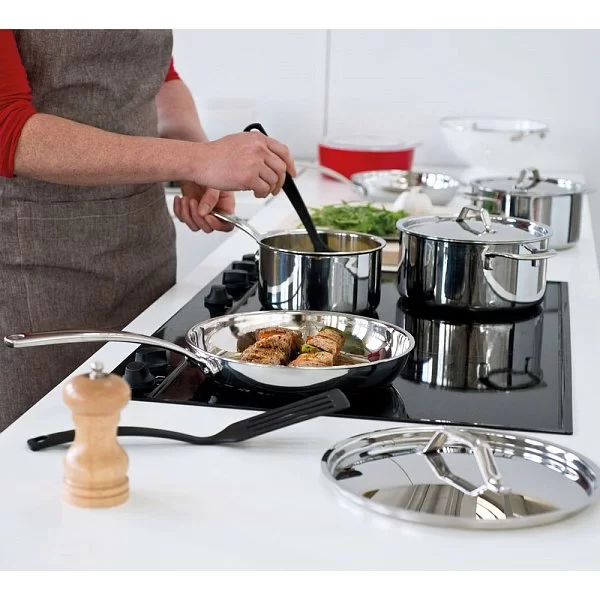 Кастрюля с крышкой Tri-Lux 1,7 л диаметр 16 см, нержавеющая сталь Tri-ply, BEKA, Бельгия, 13411164 - изобр. 13