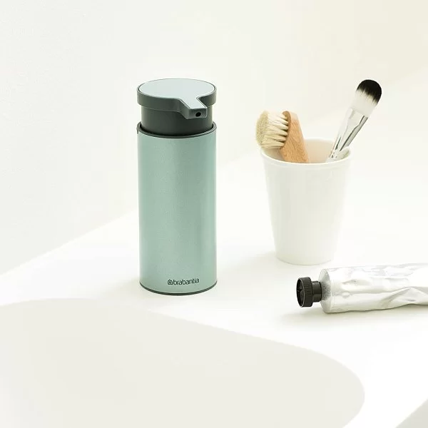 Диспенсер для жидкого мыла мятный металлик, Brabantia, 107467 - изобр. 10