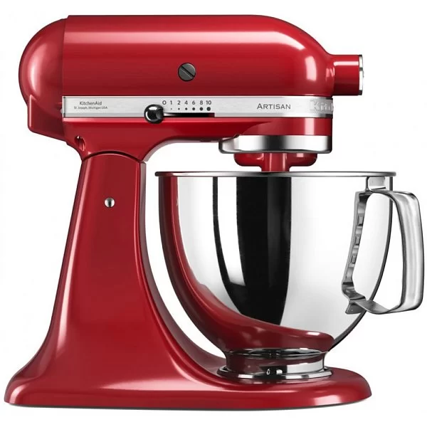 Миксер планетарный Artisan, 4,8 л, красный, Kitchen Aid, 5KSM125EER - изобр. 7