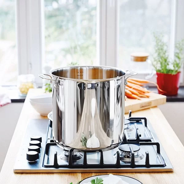 Кастрюля суповая с крышкой Chef 10 л диаметр 24 см, нержавеющая сталь 18/10, BEKA, Бельгия, 12063244 - изобр. 12