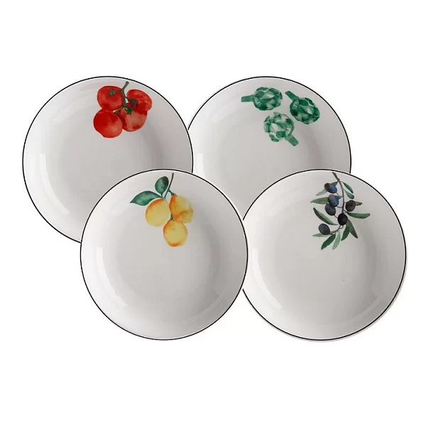 Набор для пасты &quot;Овощи&quot;, 5 предметов, фарфор, Casa Domani, Австралия, CD494-LF0003 - изобр. 9