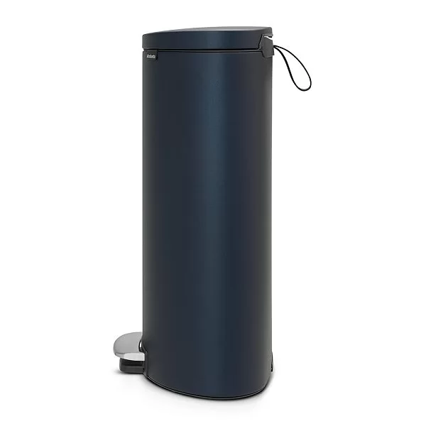 Мусорный бак эргономичный FlatBack+, 30л, минерально-синий, Brabantia, 103940 - изобр. 8