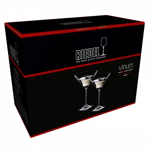 Набор бокалов для мартини Martini 130 мл, хрусталь, 2 шт, Vinum, Riedel, 6416/77 - изобр. 9