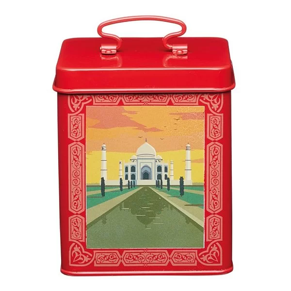 Емкость для хранения сыпучих продуктов World of Flavours 11x11x14 см, карбоновая сталь, цвет красный, Kitchen Craft, Великобритания, WFCANRED - изобр. 7