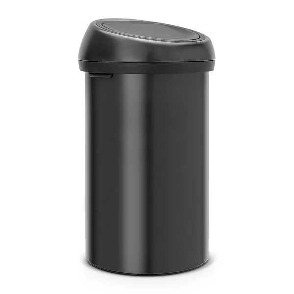 Мусорный бак Touch Bin 60л, черный матовый, Brabantia, 402562 - изобр. 8
