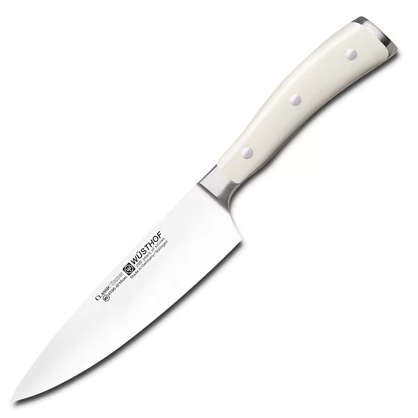 Нож поварской шеф Ikon Cream White, 16см, Wusthof, 4596-0/16 WUS - изобр. 7
