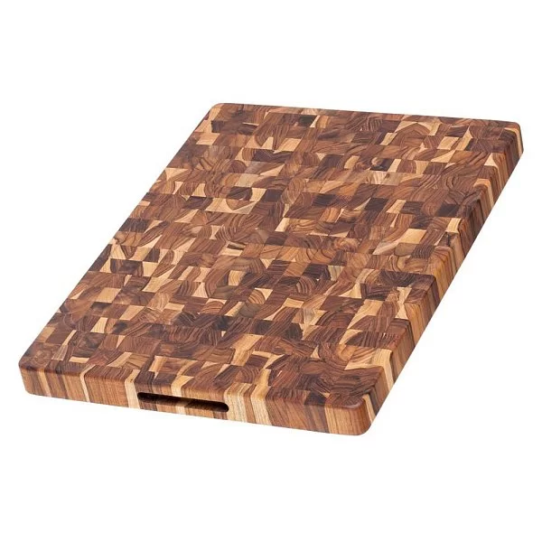 Доска разделочная торцевая Butcher Block 51x38x4 см, древесина тика, Teakhaus, США, TH331 - изобр. 7