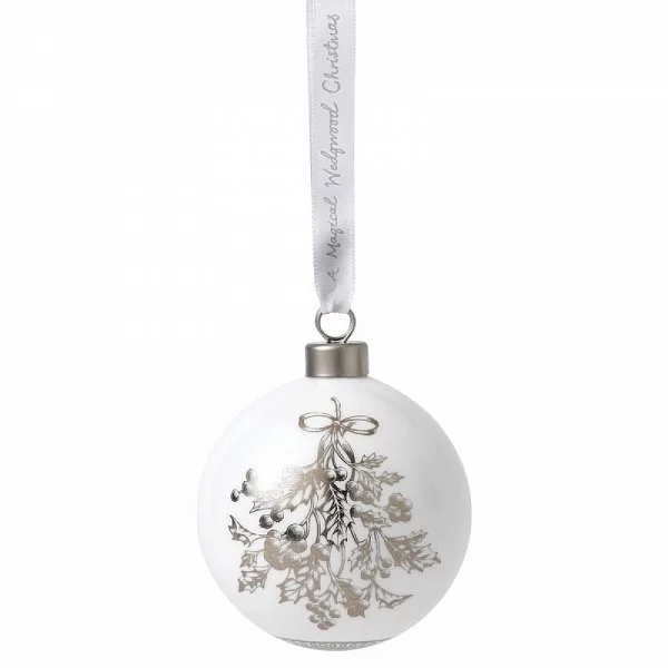 Украшение елочное шар &quot;Остролист&quot; Christmas, ручная работа, материал фарфор, Wedgwood, Великобритания, 40035068 - изобр. 7