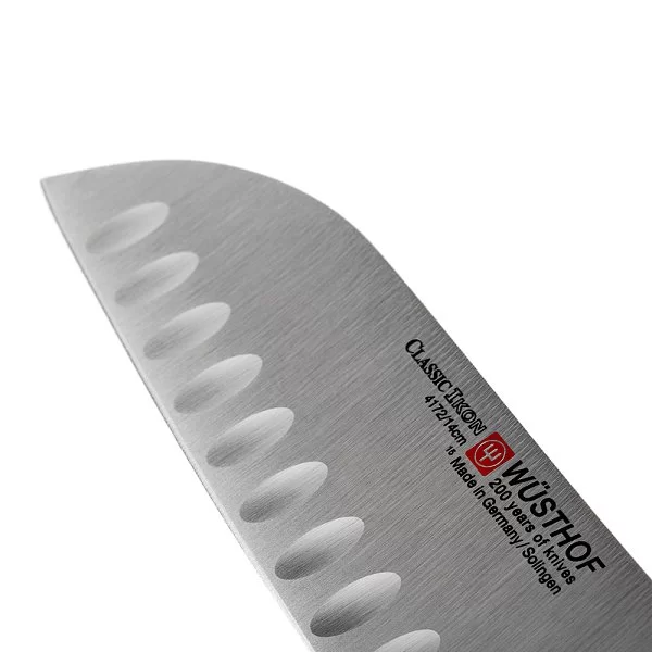 Нож японский шеф Classic Ikon, 14см, черный, Wusthof, 4172 - изобр. 8