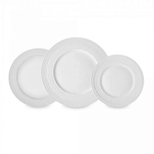 Обеденный набор Intaglio на 4 персоны, 12 предметов, фарфор, Wedgwood, WGW-5C104005106-Dinner set 4/12 - изобр. 7