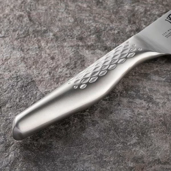 Нож кухонный поварской Santoku длина лезвия 14,5 см, сталь DSR1K6, Kai, Япония, KAI-AB-5162 - изобр. 10
