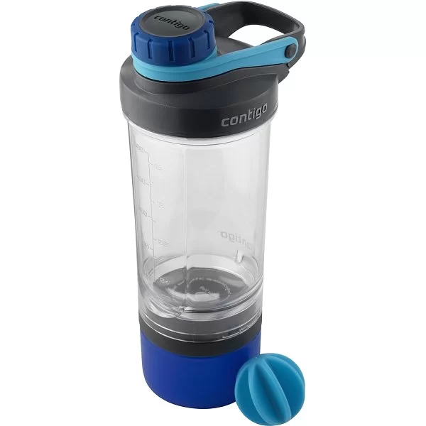 Фитнес-бутылка Shake & Go Fit, 0,65л, голубой, Contigo, contigo0649 - изобр. 8