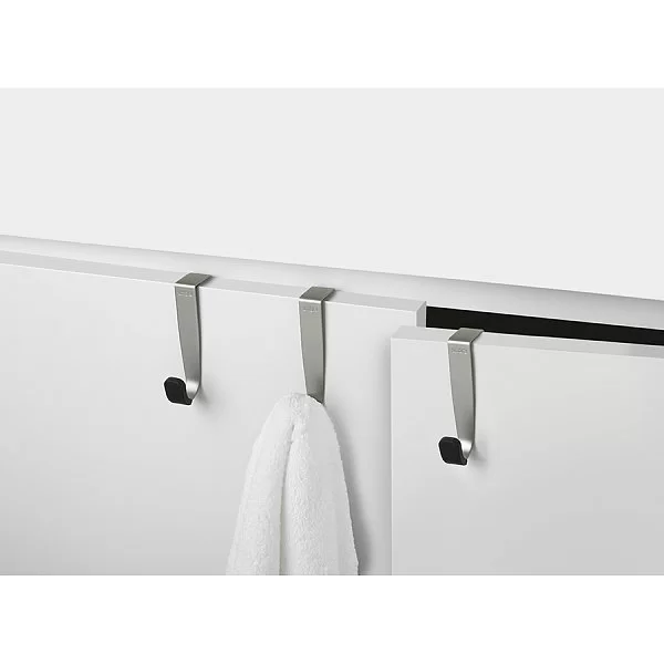 Набор из 3-х подвесных крючков Schnook 1x5x8 см, материал сталь, цвет стальной, Umbra, Канада, 1013620-047 - изобр. 9
