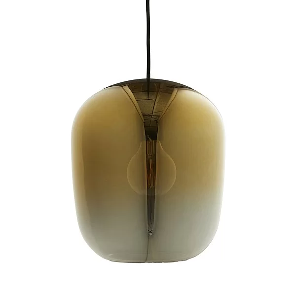 Лампа подвесная Ombre, 30х25 см, цвет золотой, стекло, Frandsen, Дания, 1624273605001 - изобр. 7